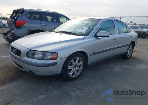 2001 Volvo S60 2.4 из США, поврежденный, VIN YV1RS61R112030674
